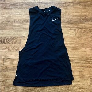 Nike Black Muscle Tank Top dri-fit size small